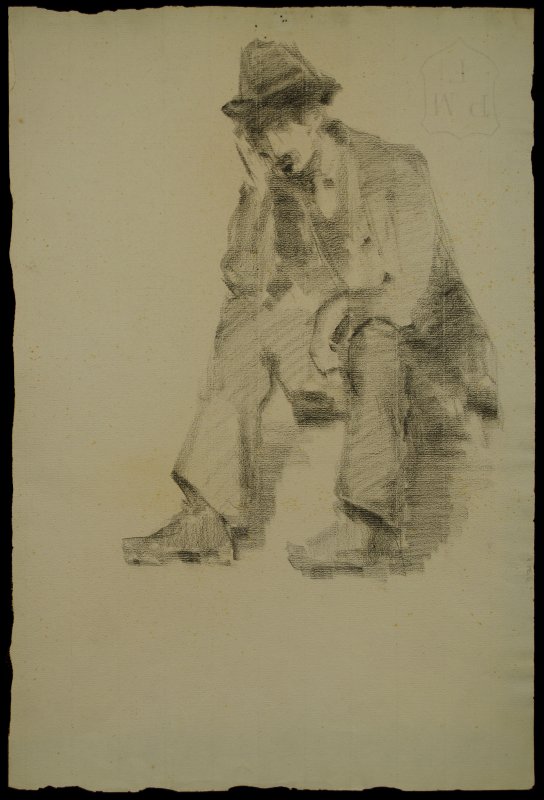 1905 ca. - Empirismo (studio per la figura del I pannello)
